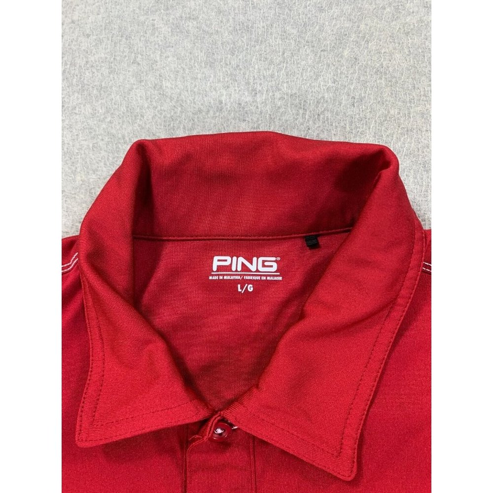 Ping Collection Classic Solid Polyester S/S Golf … - image 3